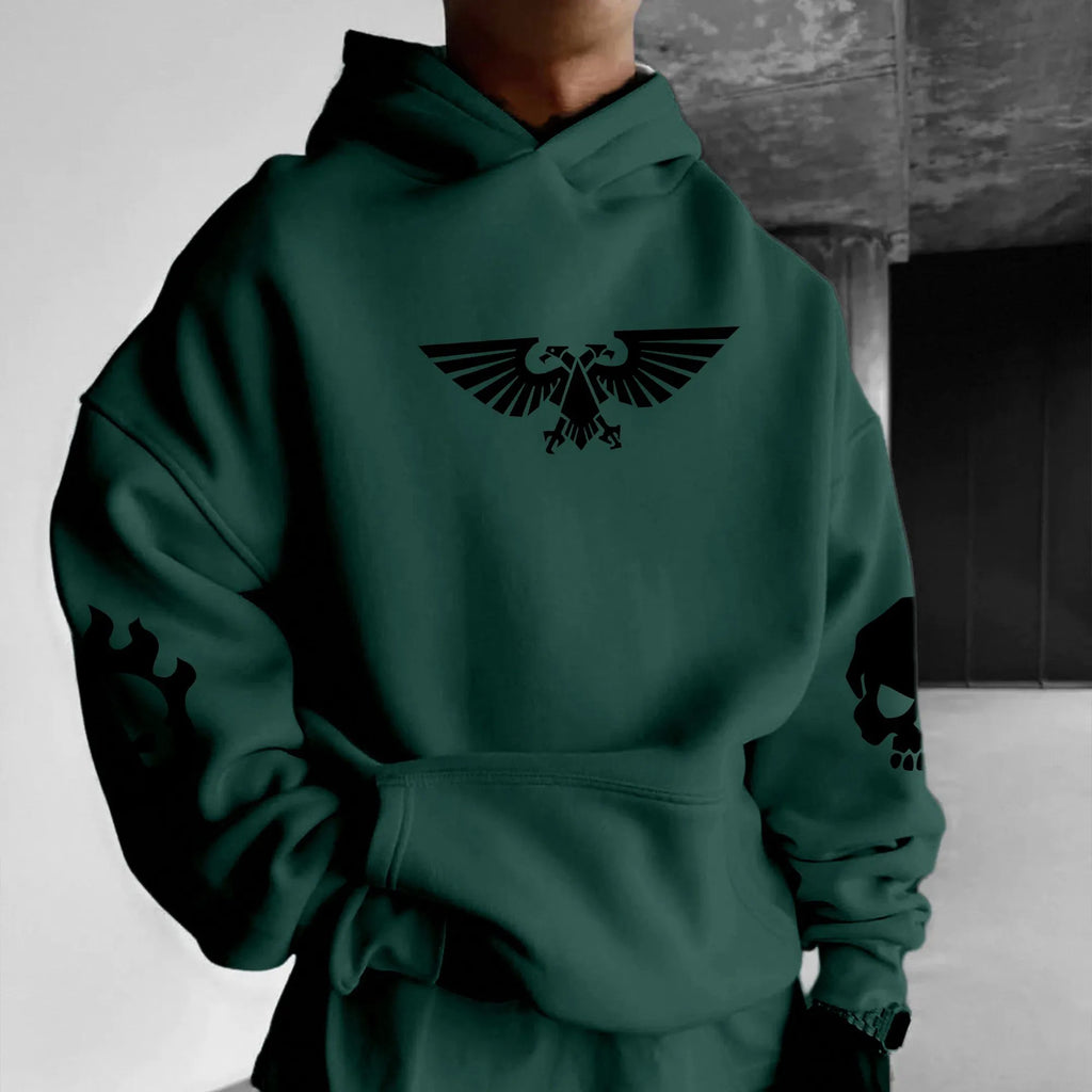 Unisex Anime Graphic Streetwear Vintage Hoodie