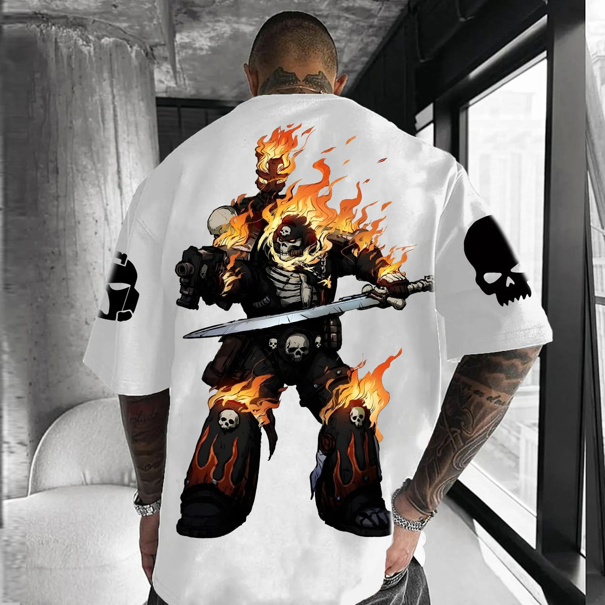 Unisex Anime Inspired Vintage T-Shirt | WH40K