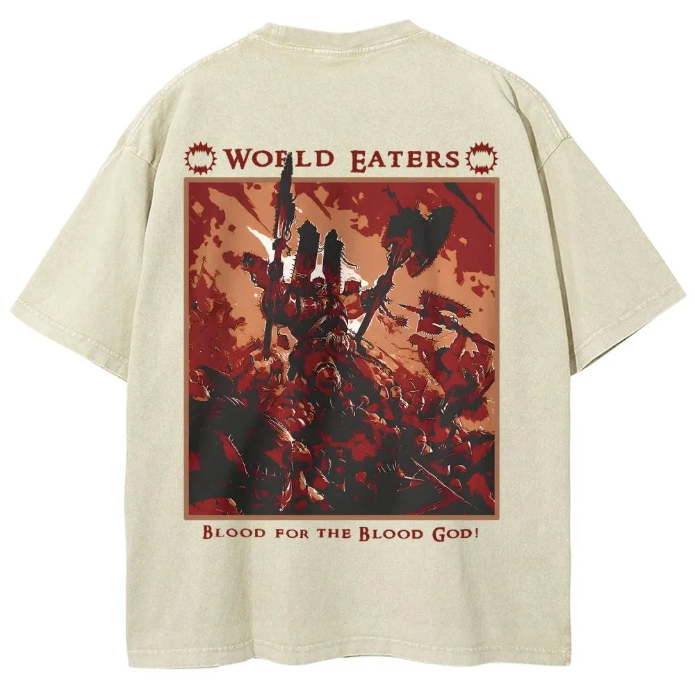 Unisex Fit Washed T-Shirt 丨WH40K