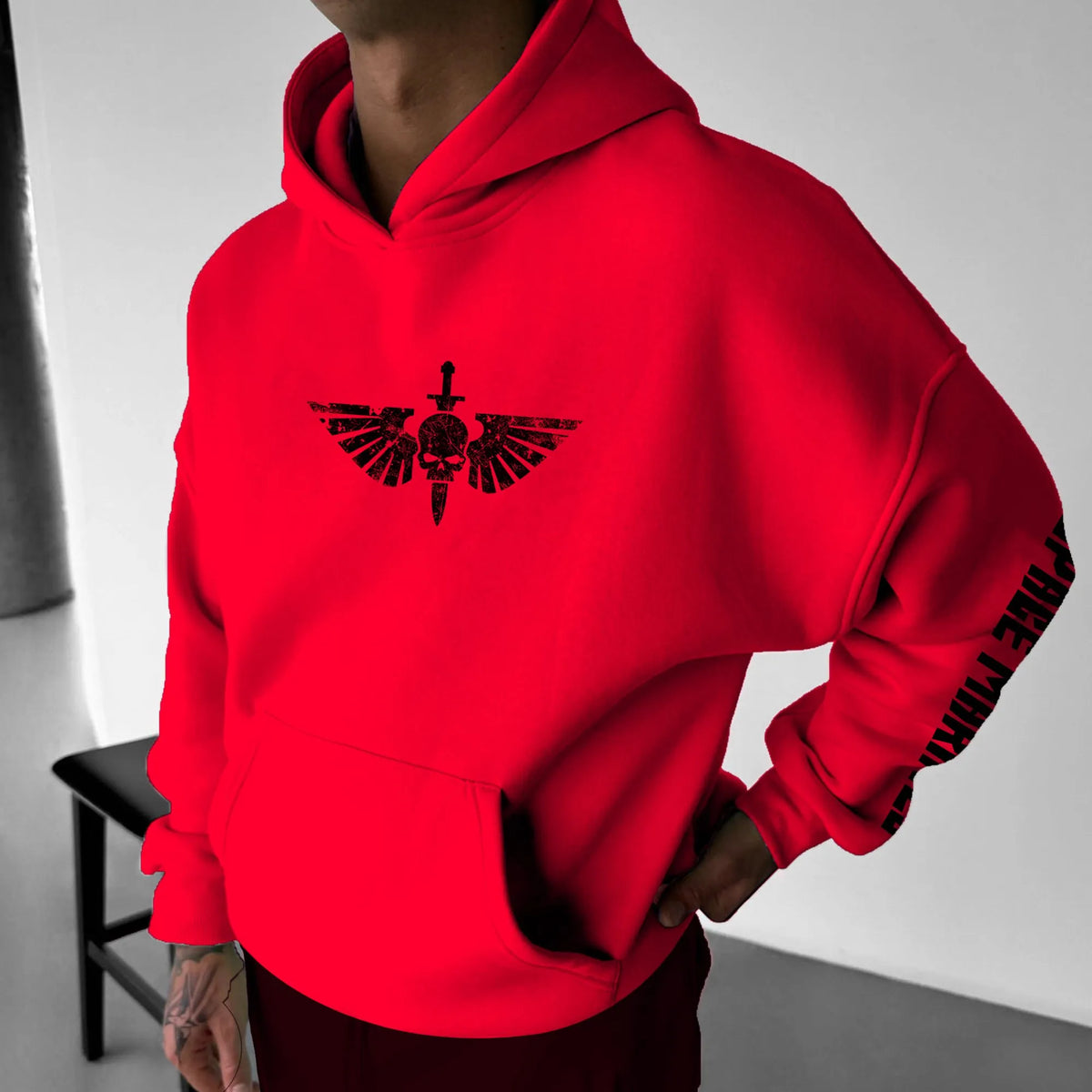 WH40K Game  Streetwear Vintage Hoodie