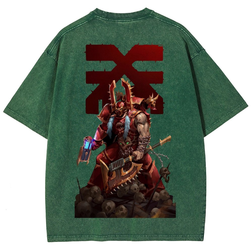 Unisex Fit Washed T-Shirt 丨WH40K
