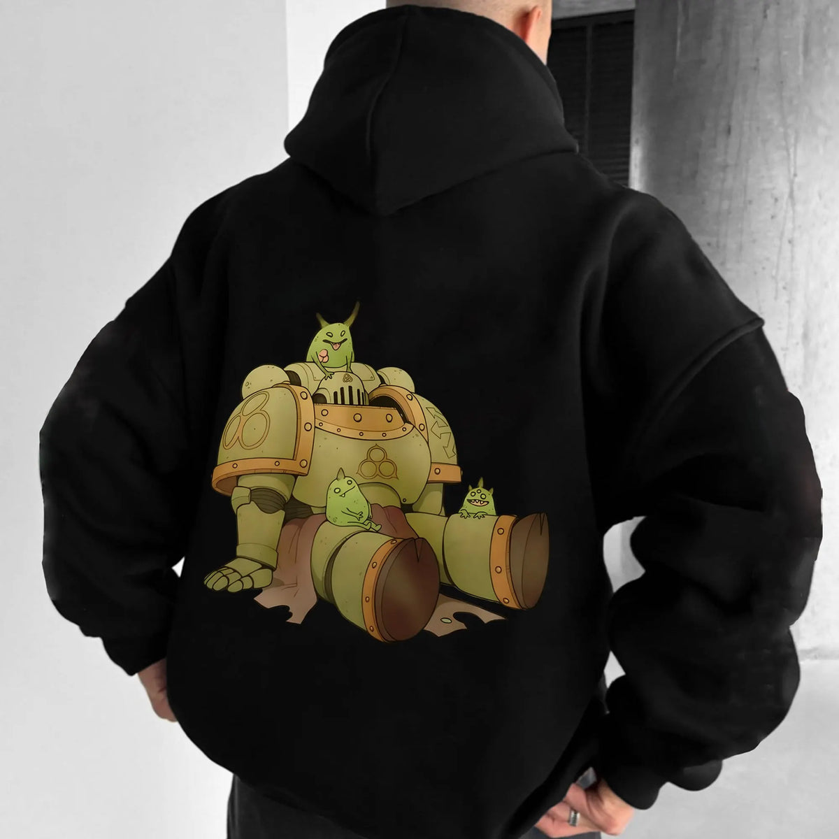 WH40K Game  Streetwear Vintage Plush Hoodie