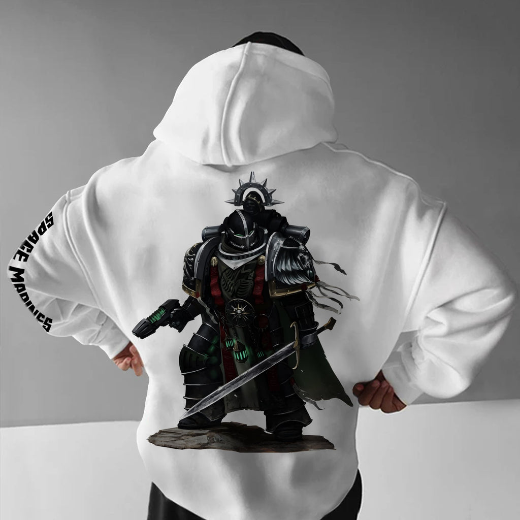WH40K Game  Streetwear Vintage Plush Hoodie