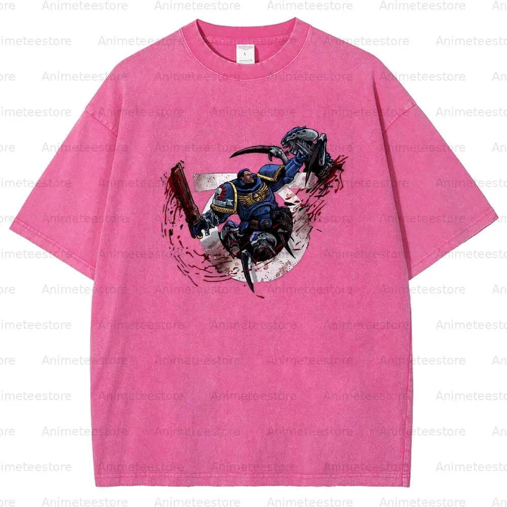 Unisex Fit Washed T-Shirt 丨WH40K