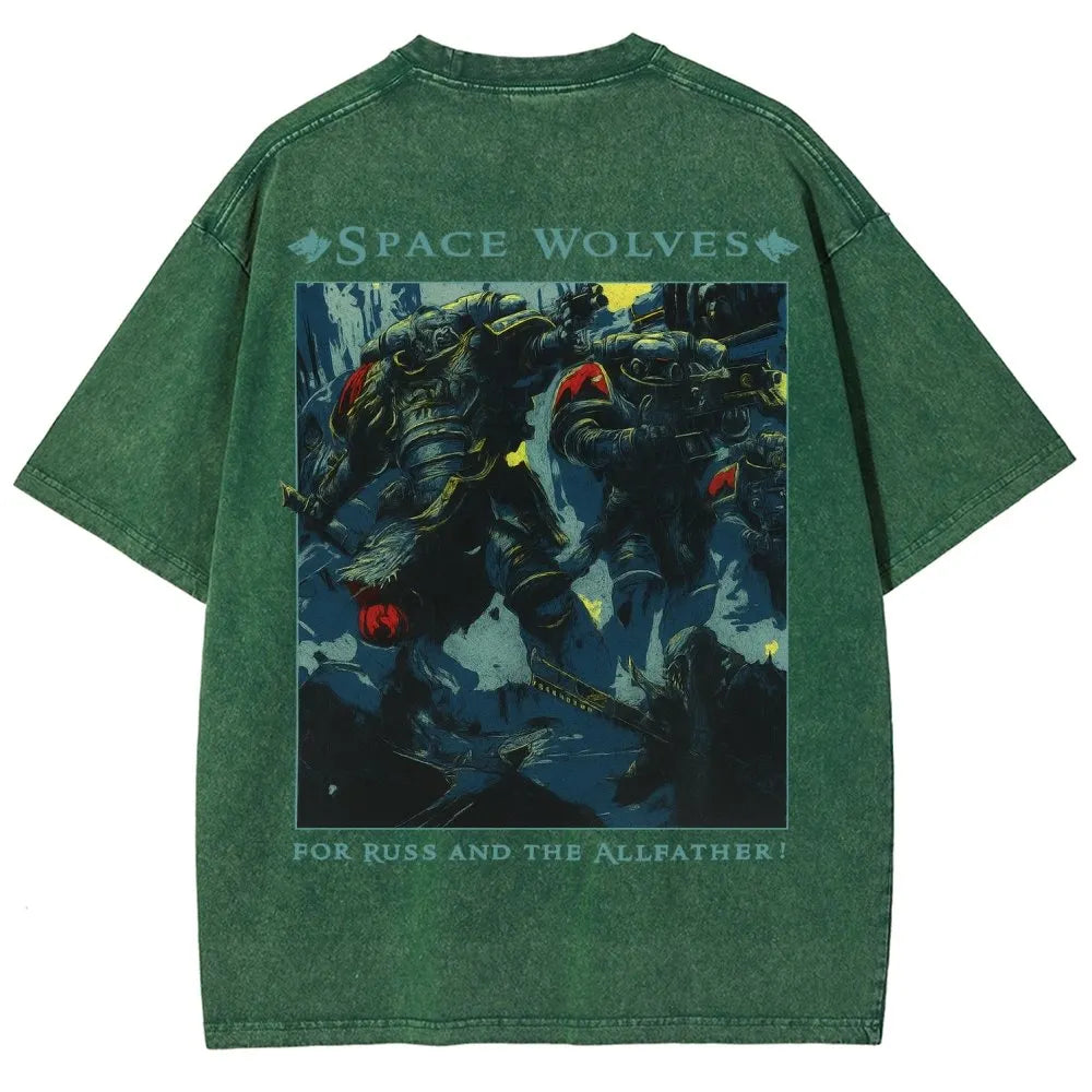 Unisex Fit Washed T-Shirt 丨WH40K