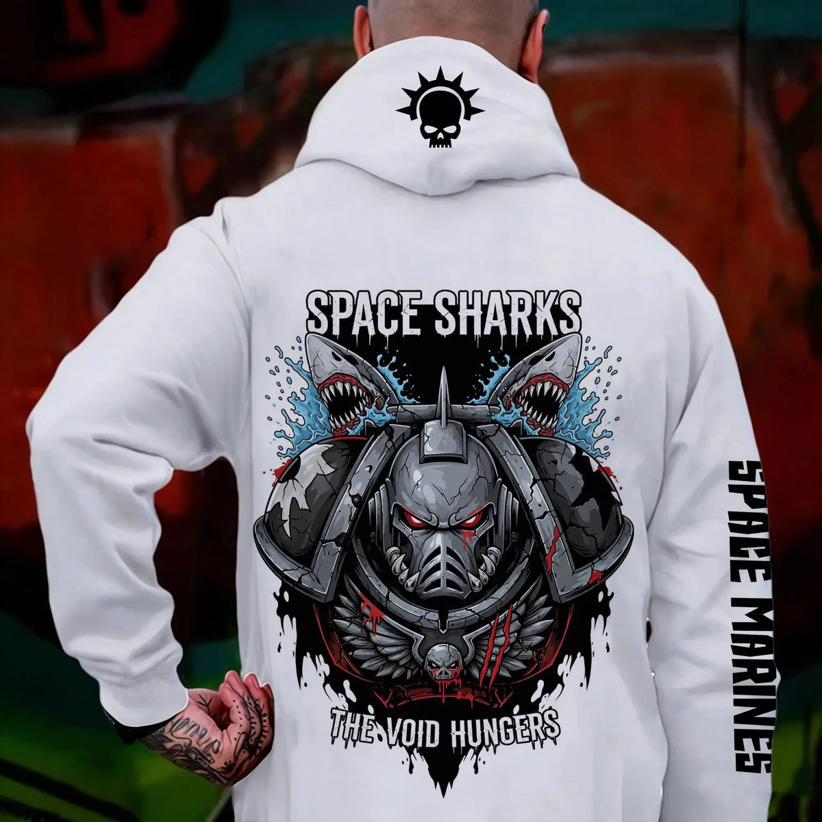 WH40K Game  Streetwear Vintage Plush Hoodie