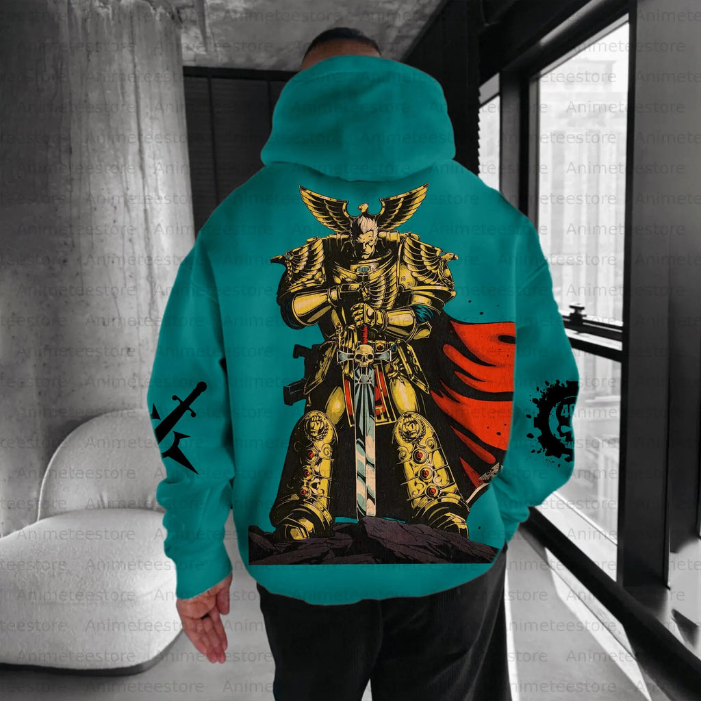 Unisex Anime Graphic Streetwear Vintage Hoodie