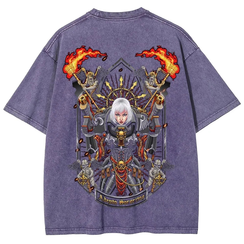 Unisex Fit Washed T-Shirt 丨WH40K