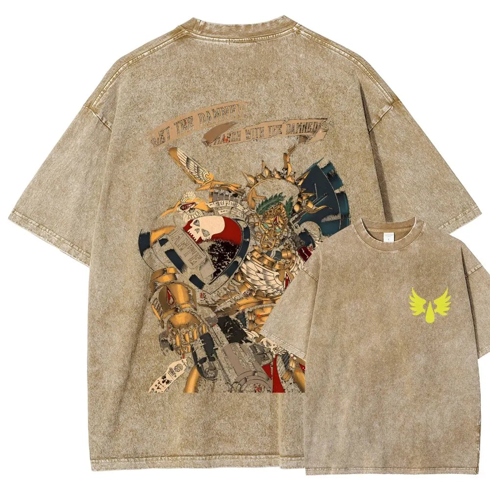 Unisex Fit Washed T-Shirt 丨WH40K