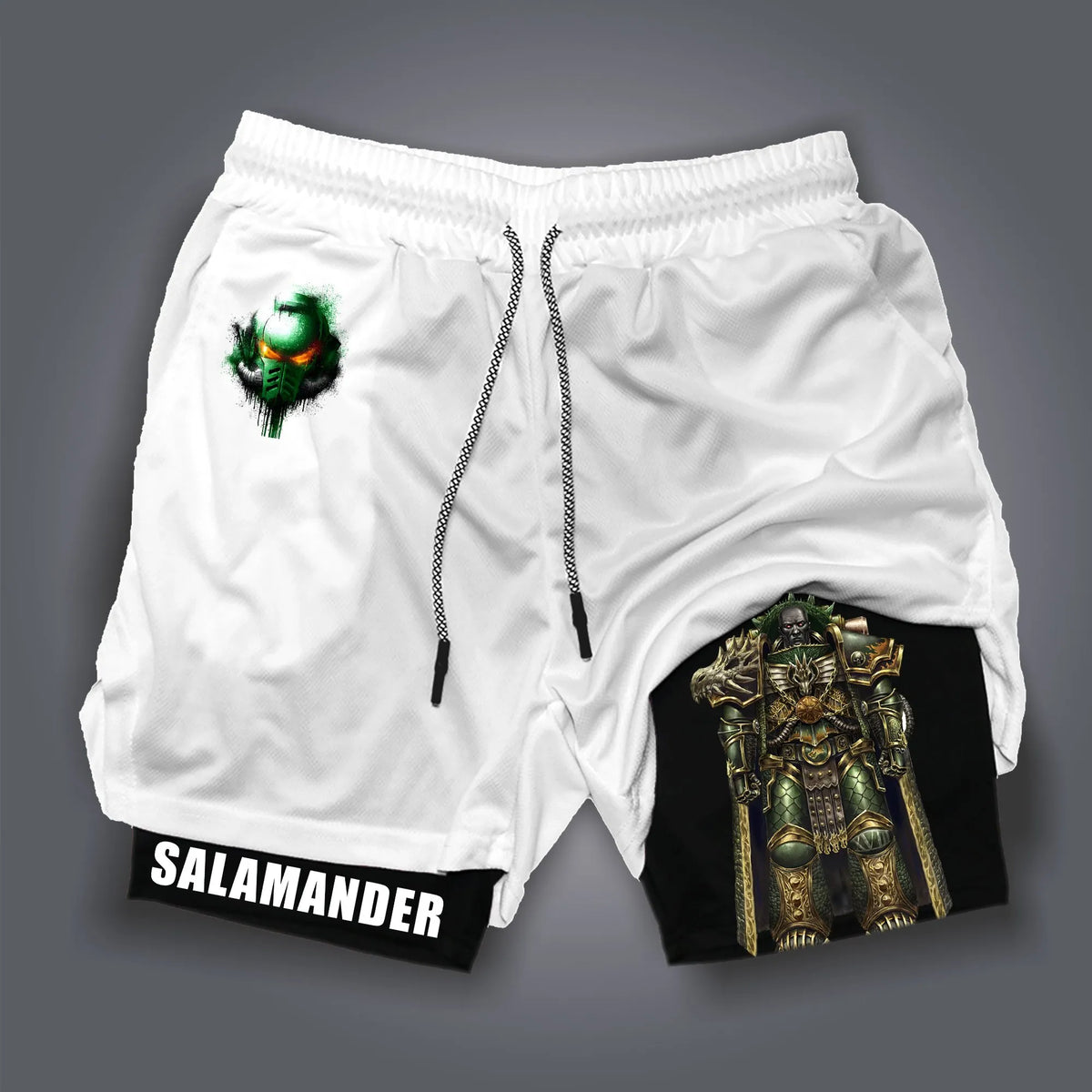 Salamanders Casual Streetwear Shorts丨WH40K