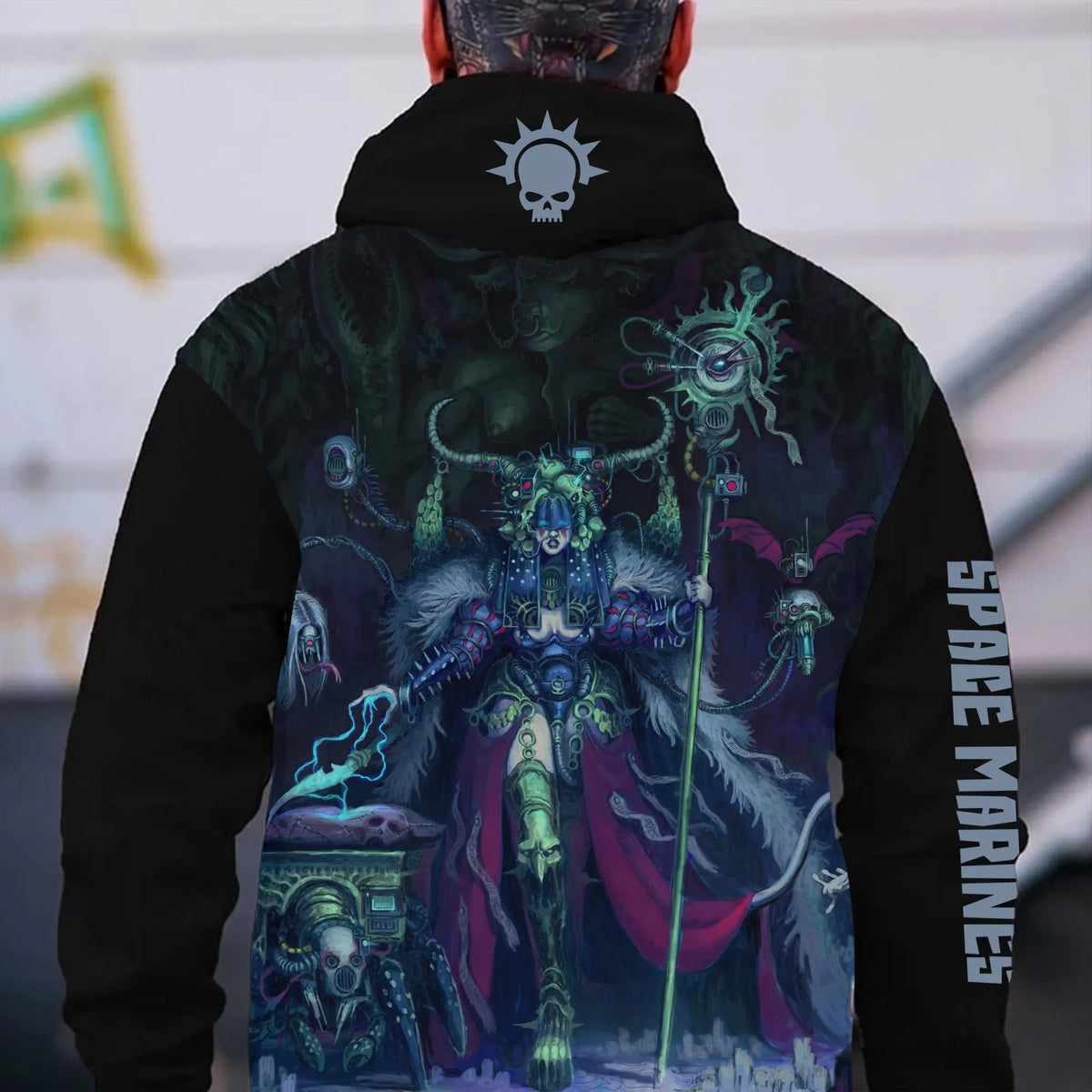 WH40K Game  Streetwear Vintage Plush Hoodie
