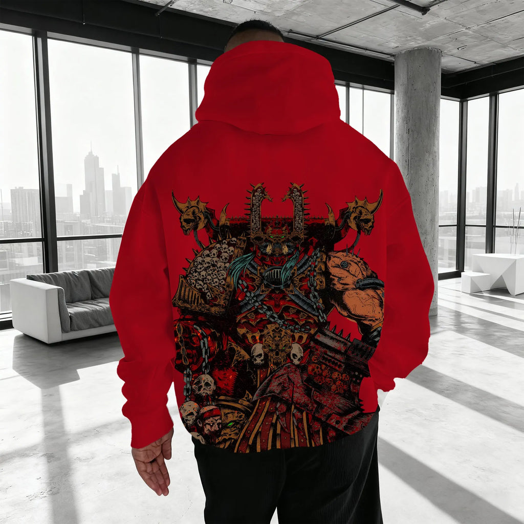 WH40K Game  Streetwear Vintage Plush Hoodie