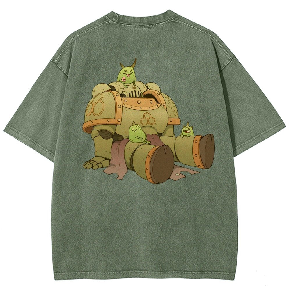 Unisex Fit Washed T-Shirt 丨WH40K