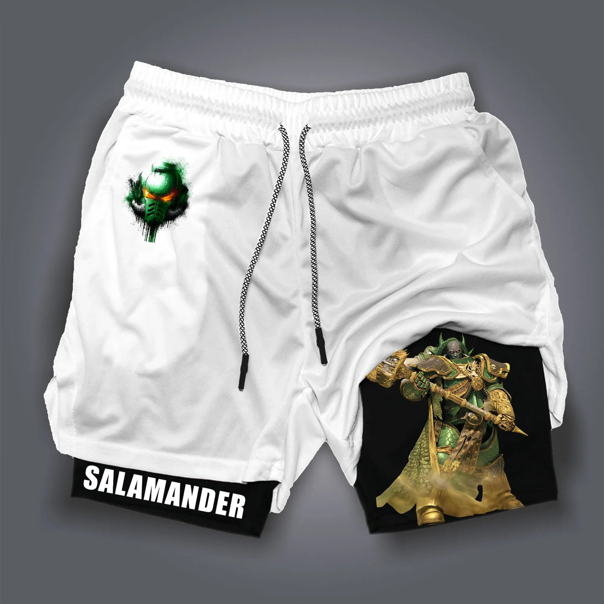 Salamanders Casual Streetwear Shorts丨WH40K
