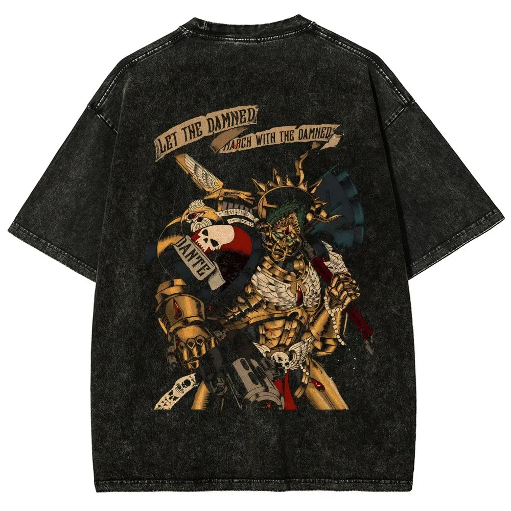 Unisex Fit Washed T-Shirt 丨WH40K