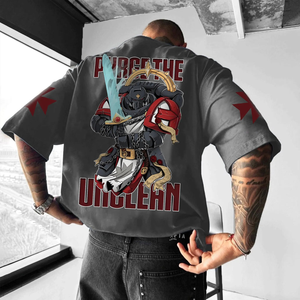 Black Templars Sword Brethren Unisex Inspired Vintage T-Shirt | WH40K