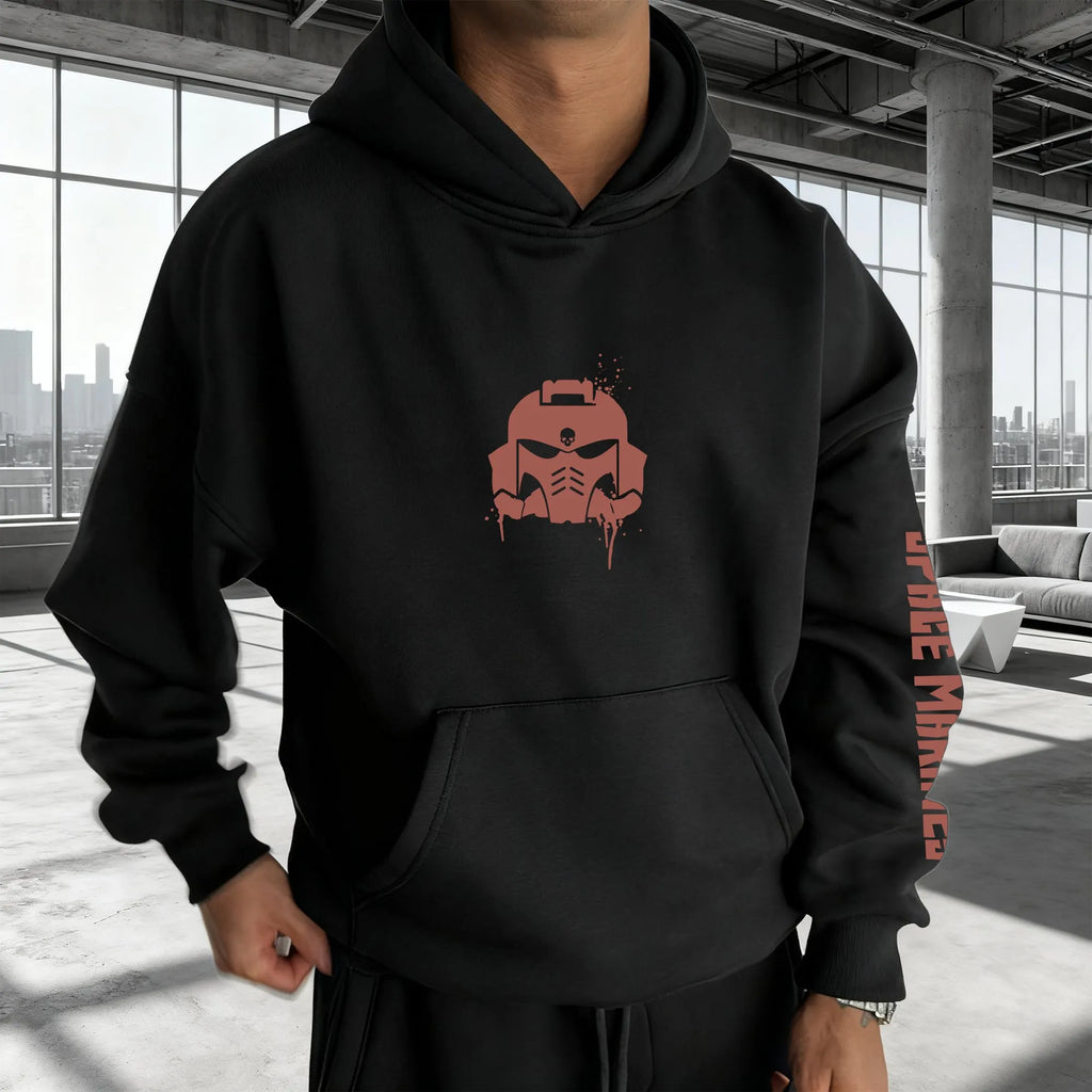 WH40K Game  Streetwear Vintage Plush Hoodie