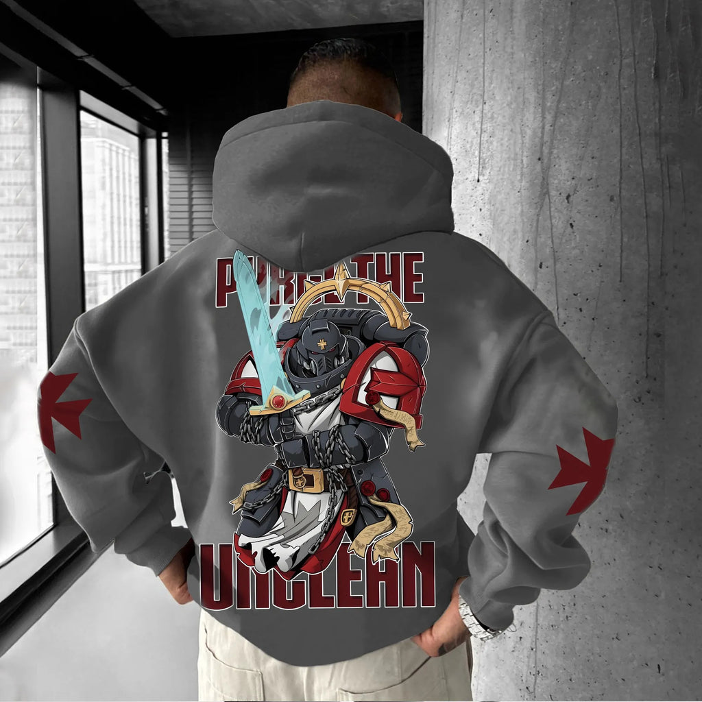 Unisex Anime Graphic Streetwear Vintage Hoodie| WH40K