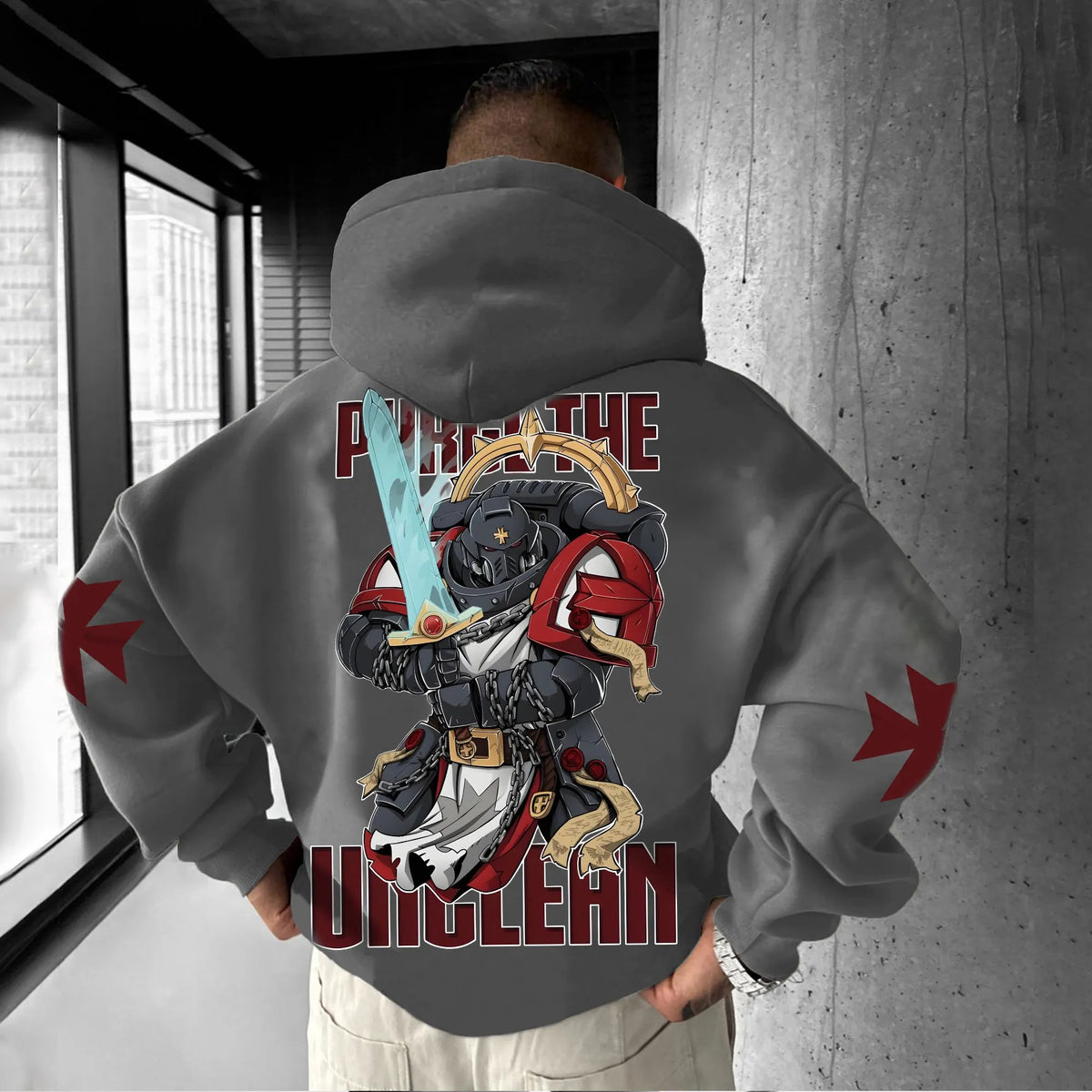 Unisex Anime Graphic Streetwear Vintage Hoodie| WH40K