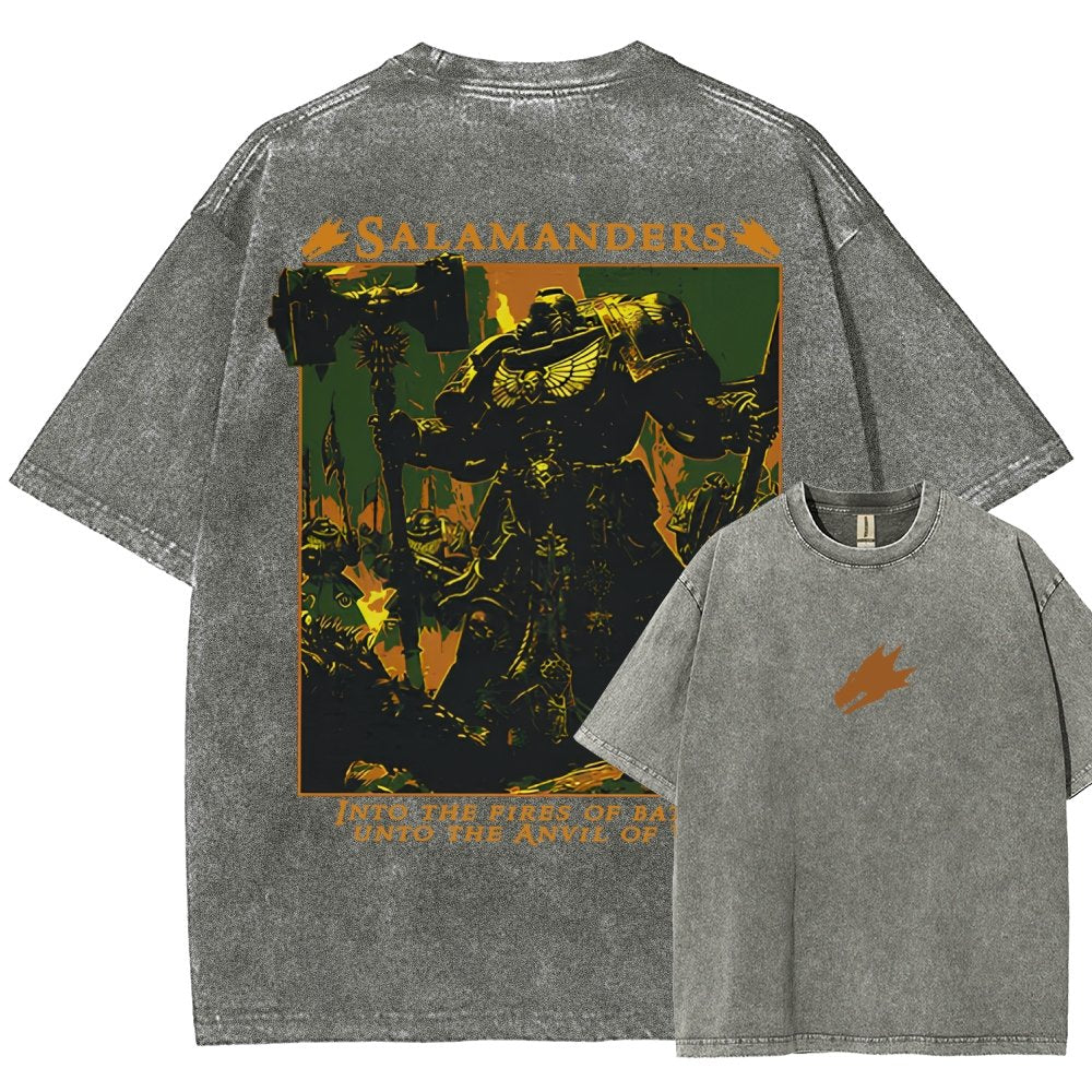 Unisex Fit Washed T-Shirt 2508020355丨WH40K