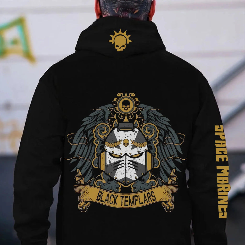 WH40K Game  Streetwear Vintage Plush Hoodie