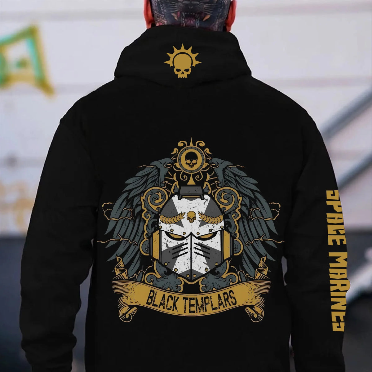 WH40K Game  Streetwear Vintage Plush Hoodie