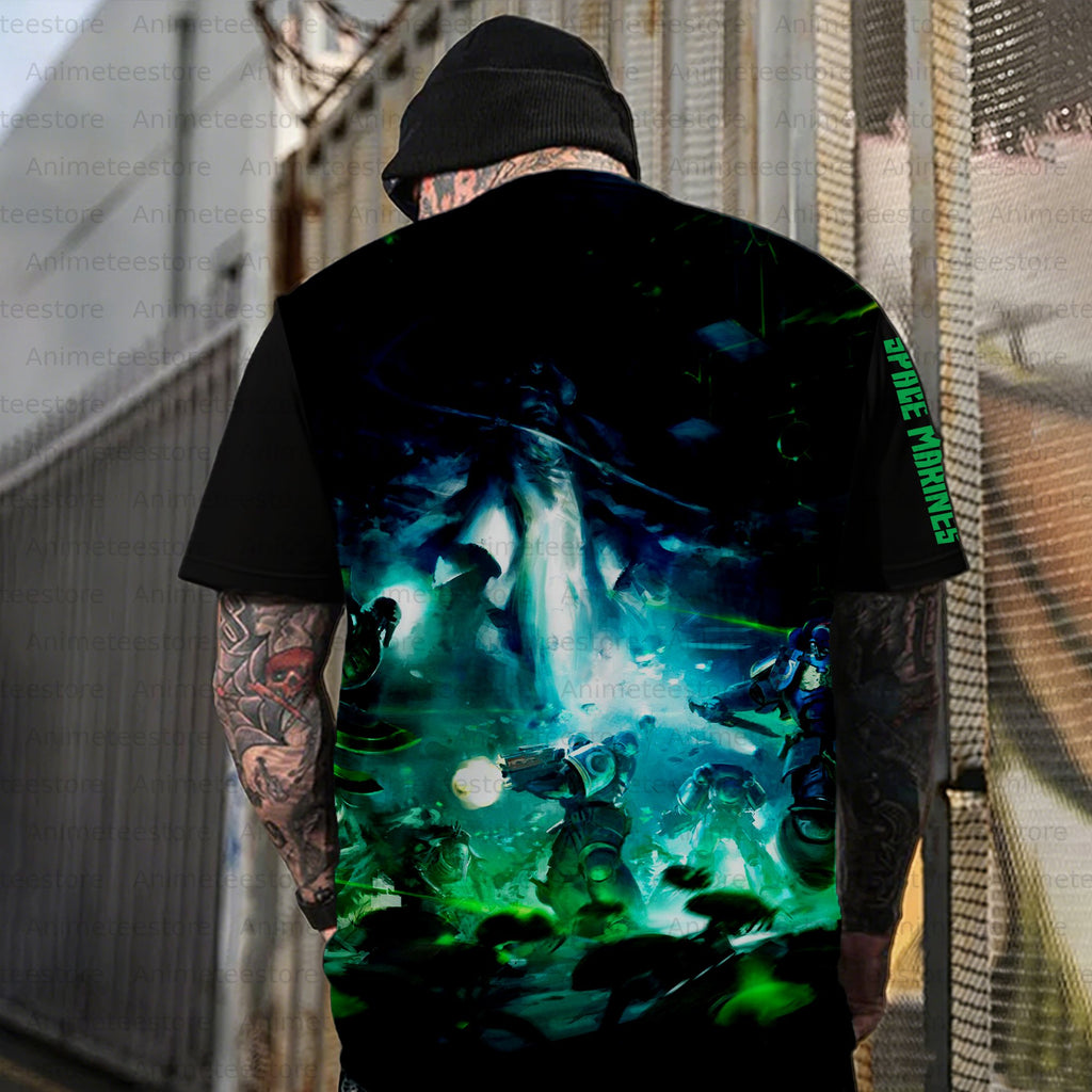 Unisex Anime Inspired Vintage T-Shirt| WH40K