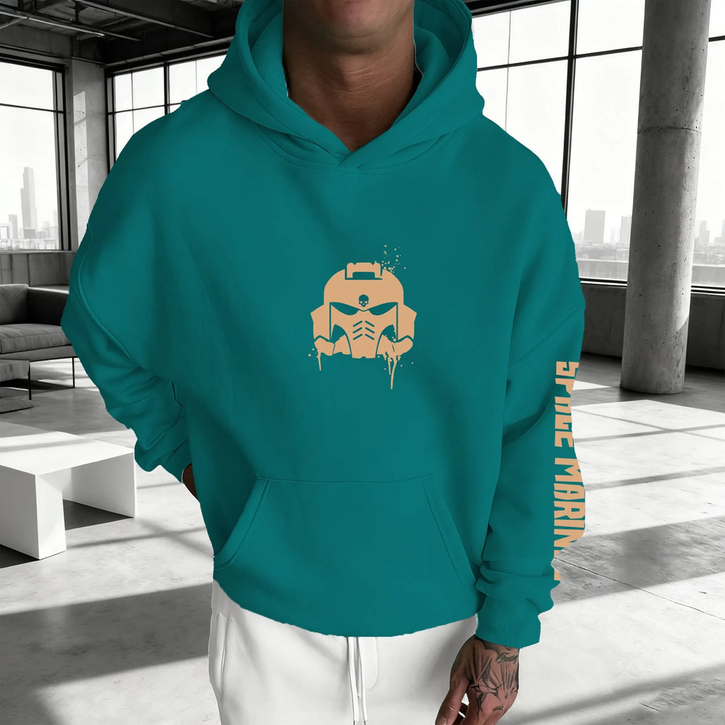 WH40K Game  Streetwear Vintage Plush Hoodie