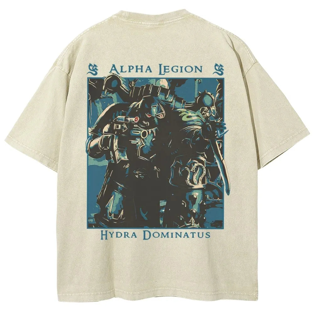 Unisex Fit Washed T-Shirt 丨WH40K