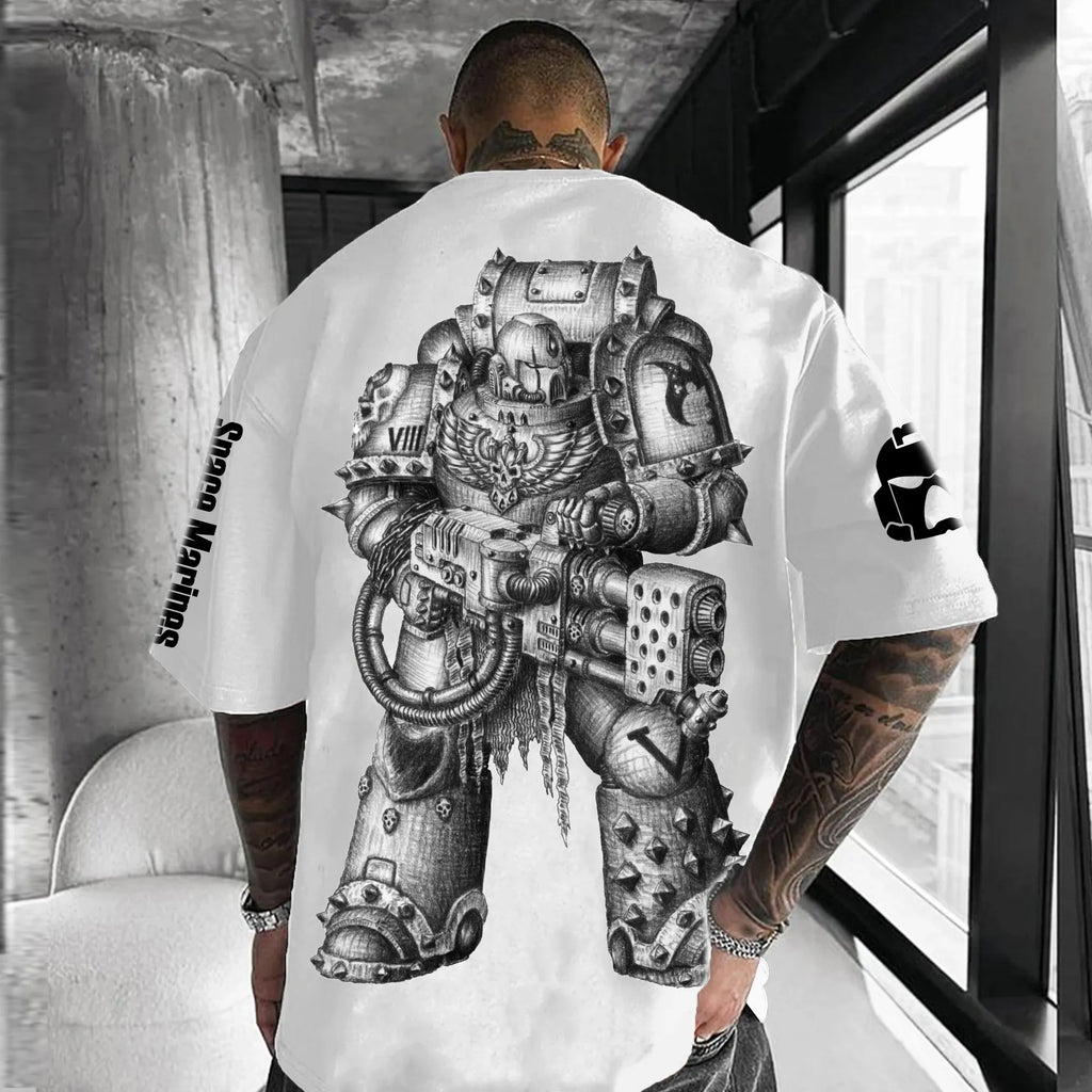 Unisex Anime Inspired Vintage T-Shirt | WH40K