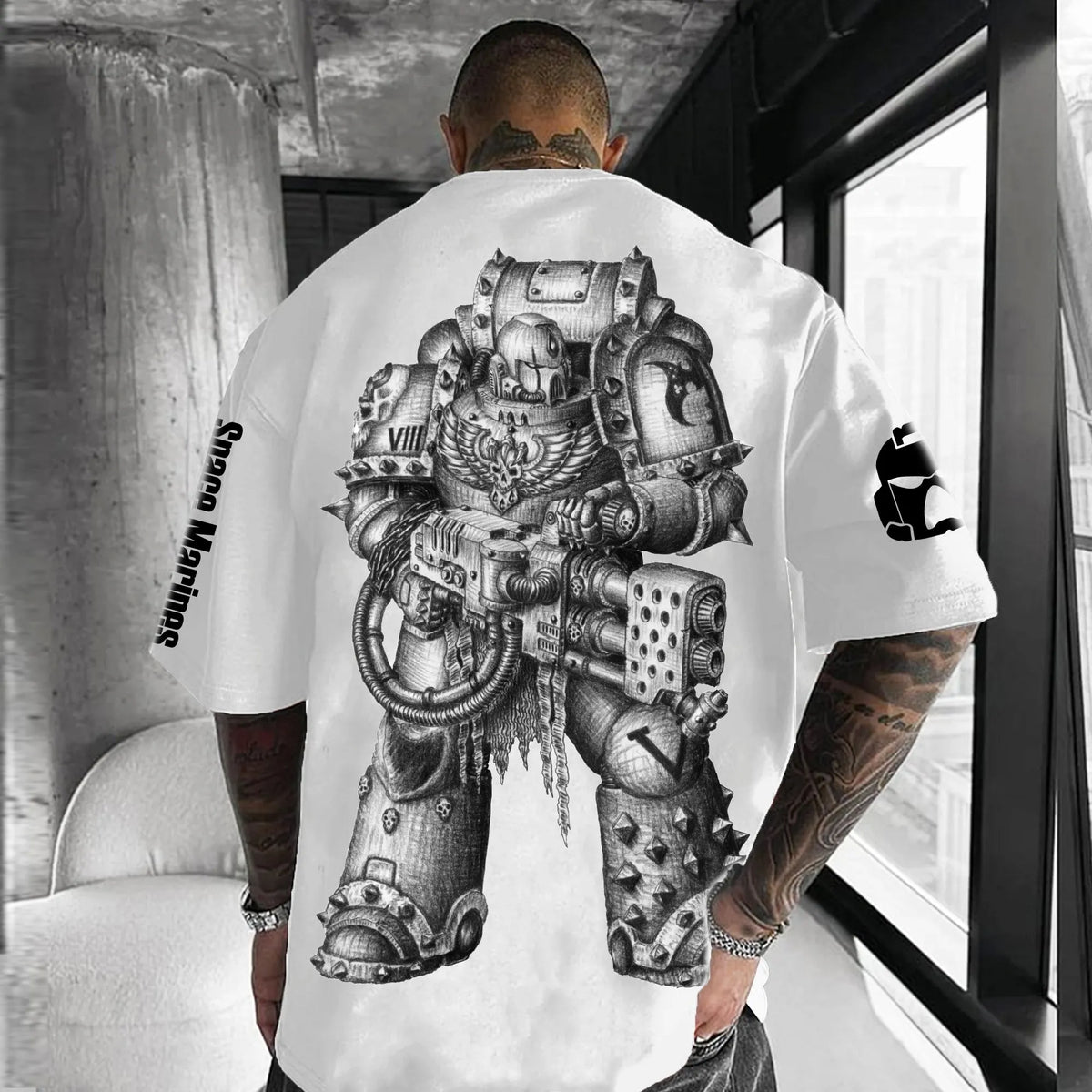 Unisex Anime Inspired Vintage T-Shirt | WH40K