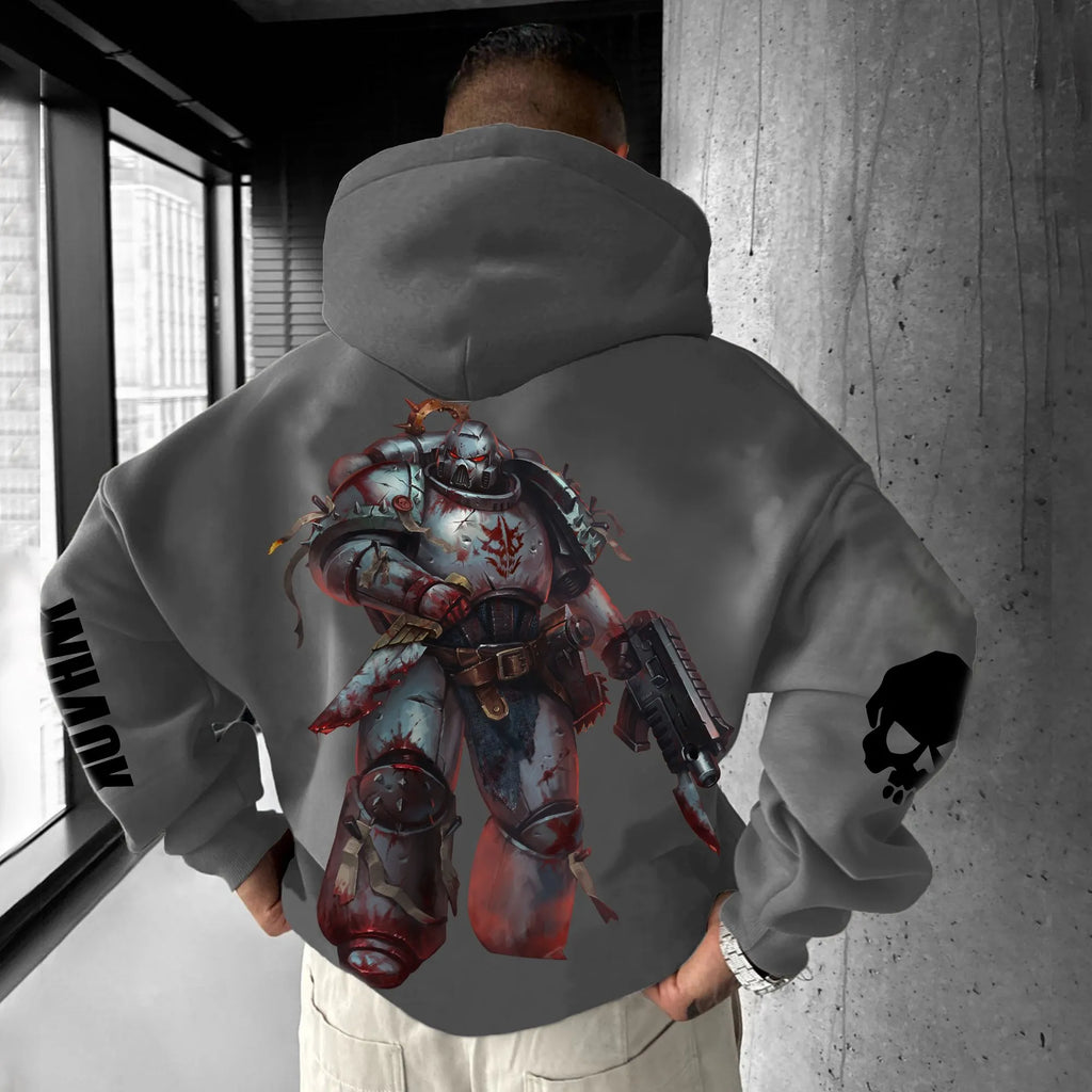 Unisex Anime Graphic Streetwear Vintage Hoodie | WH40K