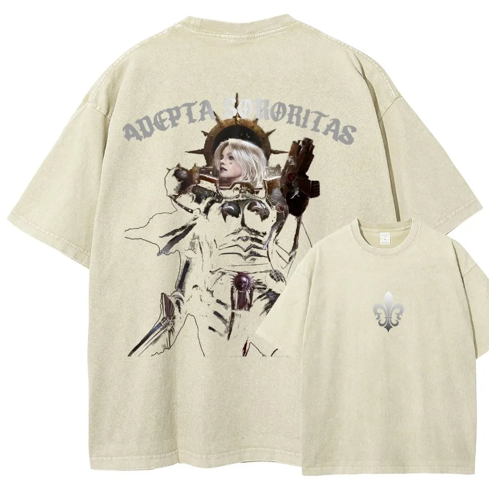 Unisex Fit Washed T-Shirt 丨WH40K