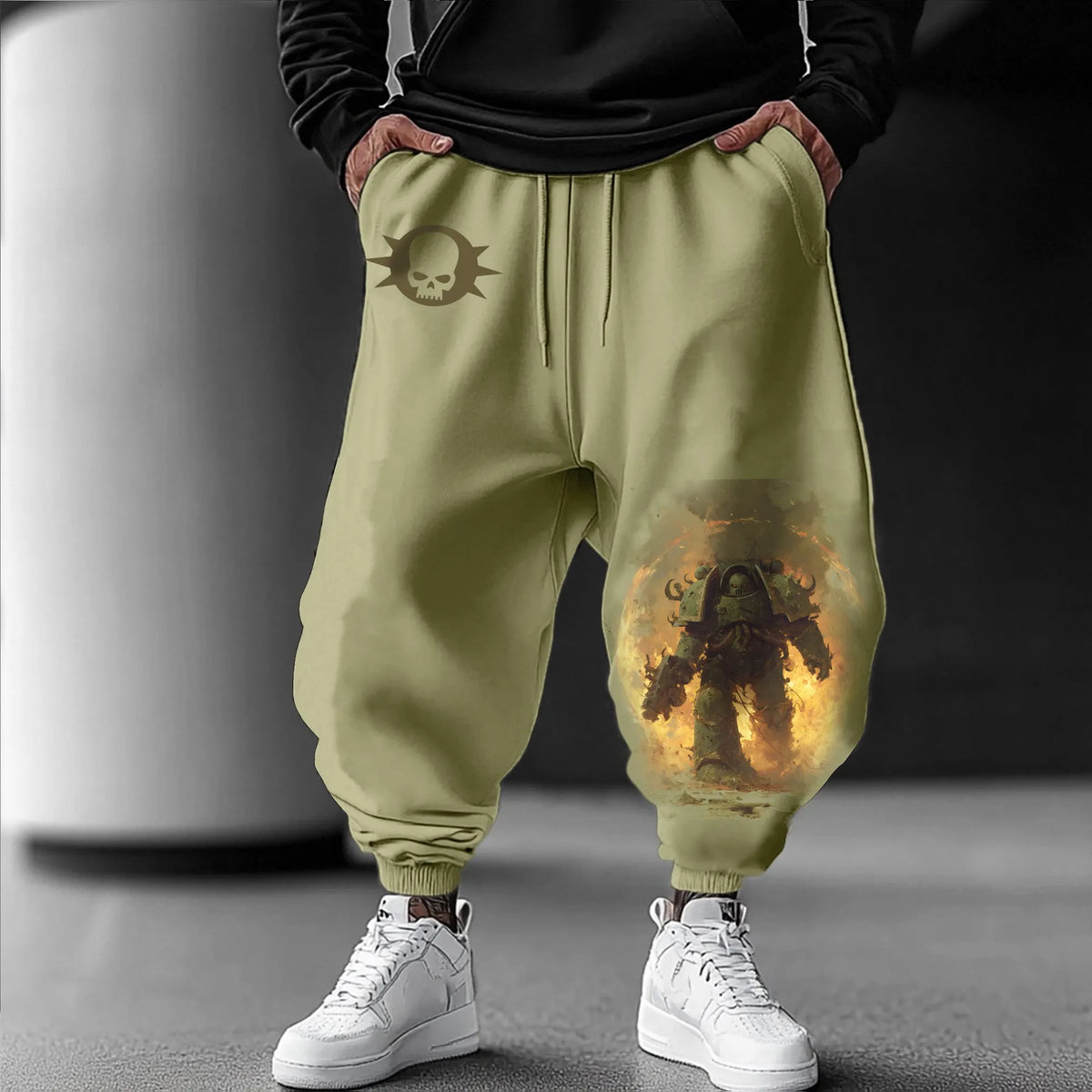 Unisex Anime Inspired Vintage Pants| WH40K