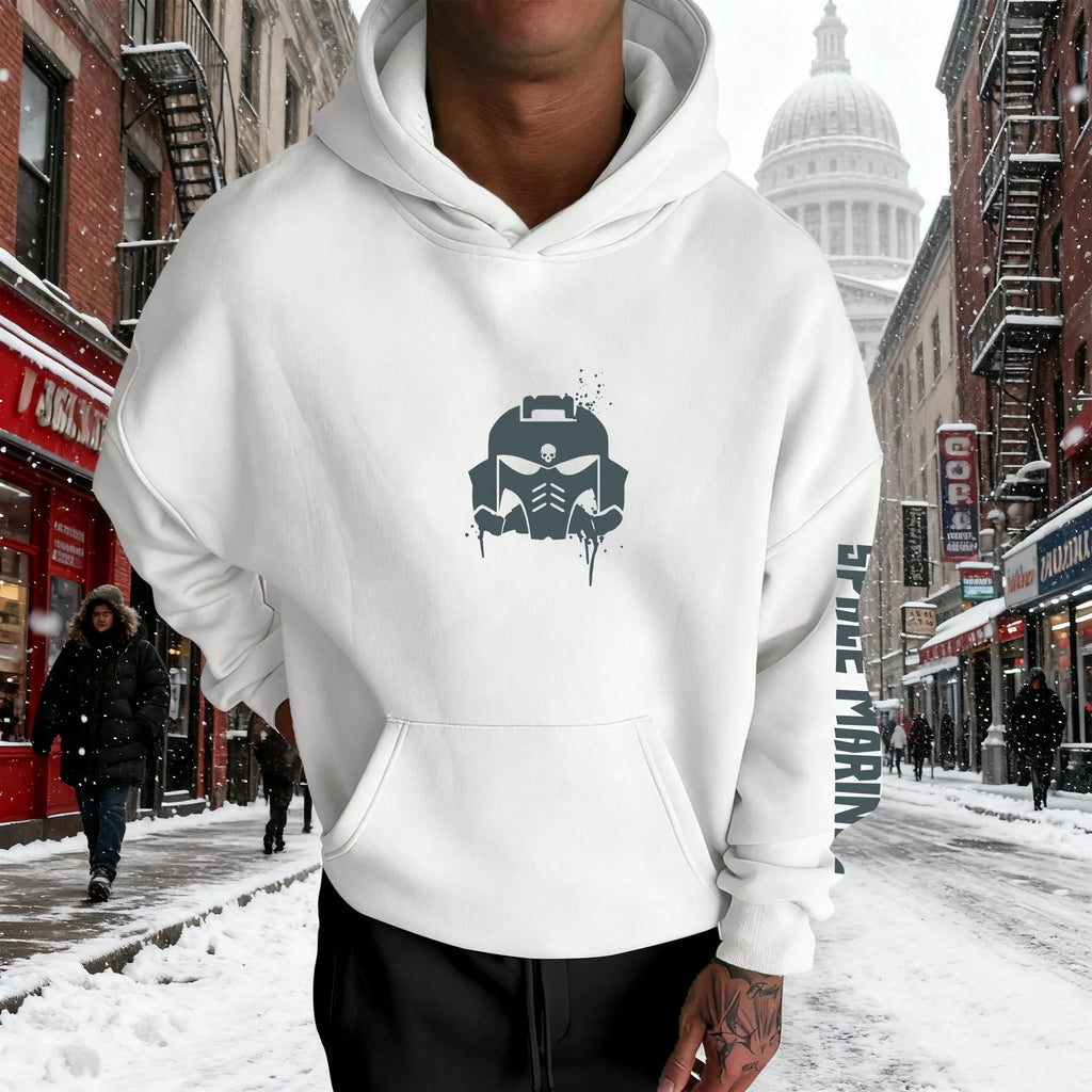 WH40K Game  Streetwear Vintage Plush Hoodie