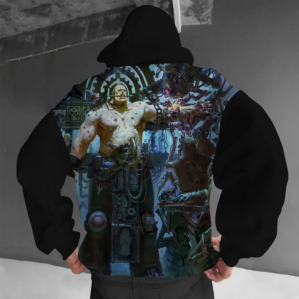 WH40K Game  Streetwear Vintage Hoodie