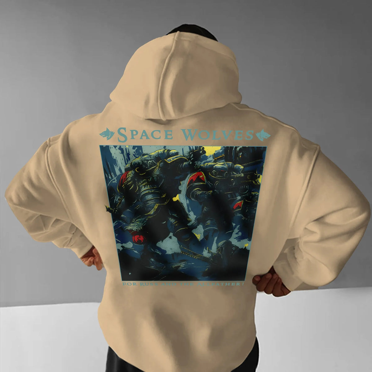 WH40K Game  Streetwear Vintage Plush Hoodie