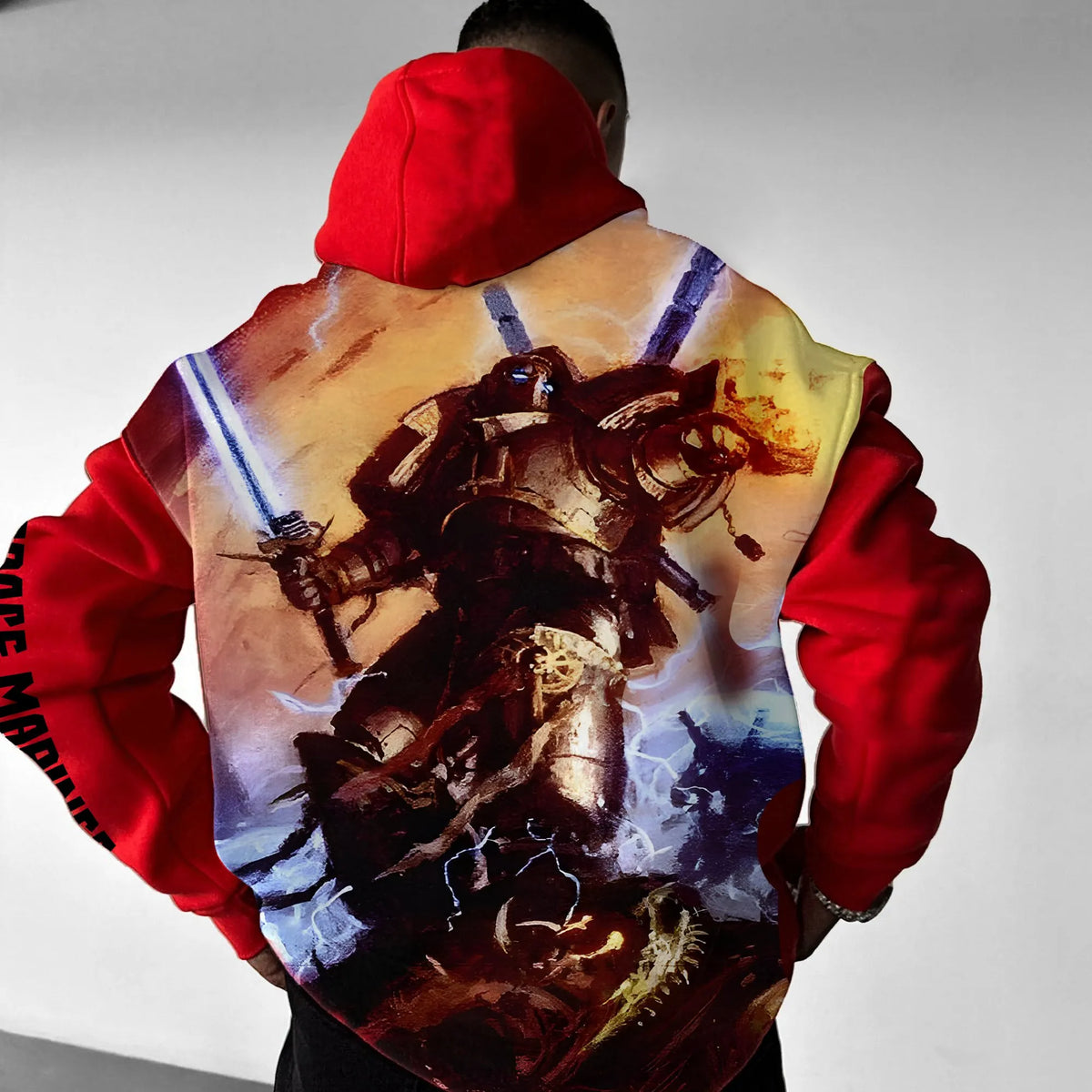 WH40K Game  Streetwear Vintage Hoodie