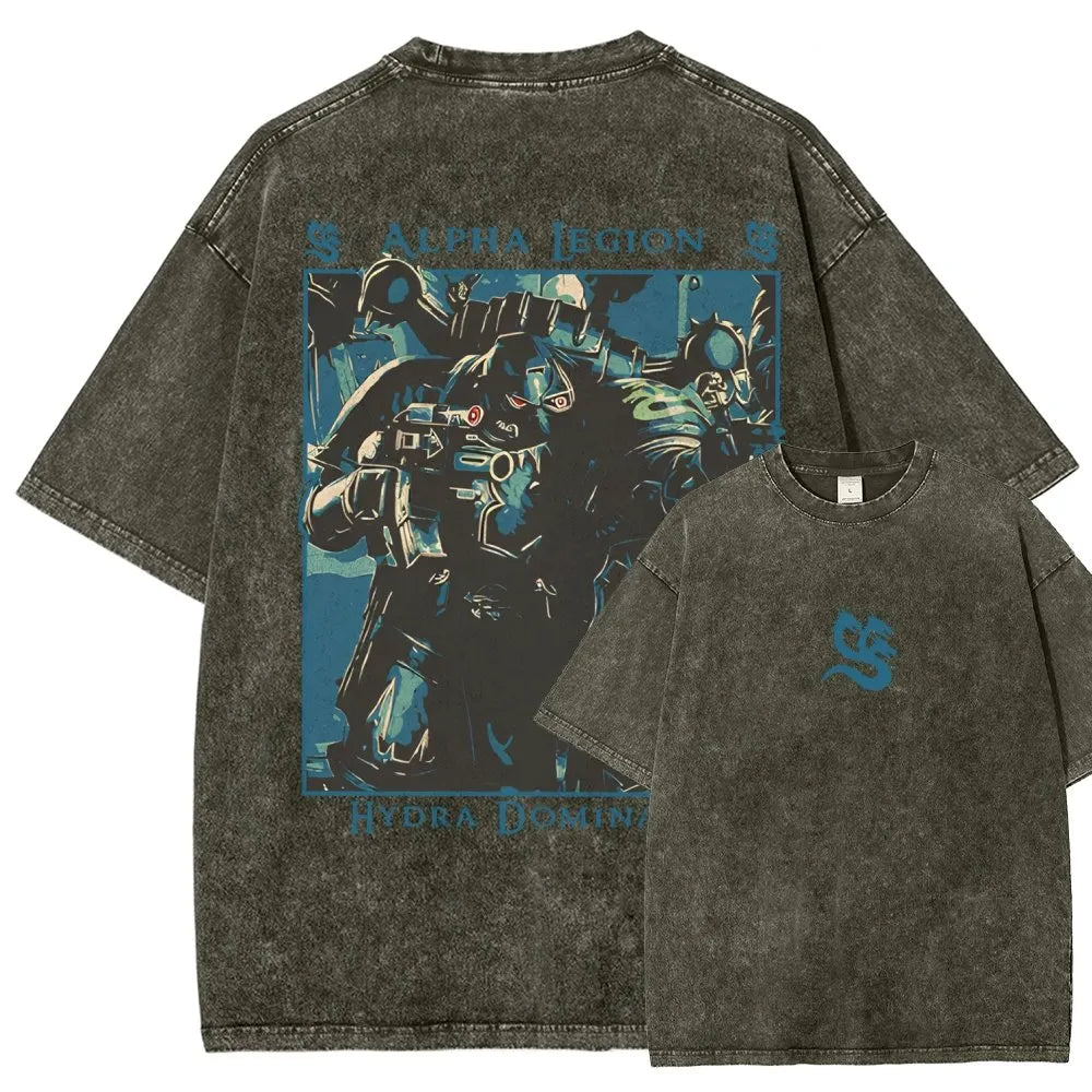 Unisex Fit Washed T-Shirt 丨WH40K