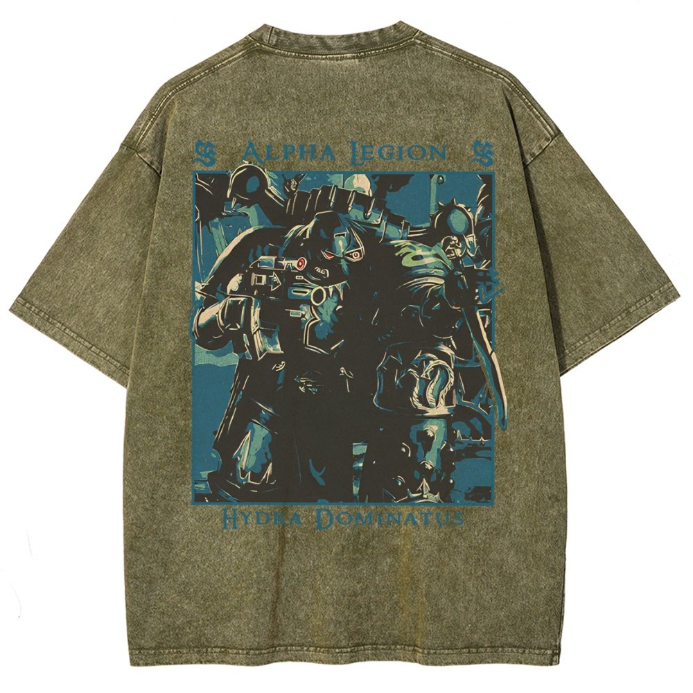 Unisex Fit Washed T-Shirt 丨WH40K