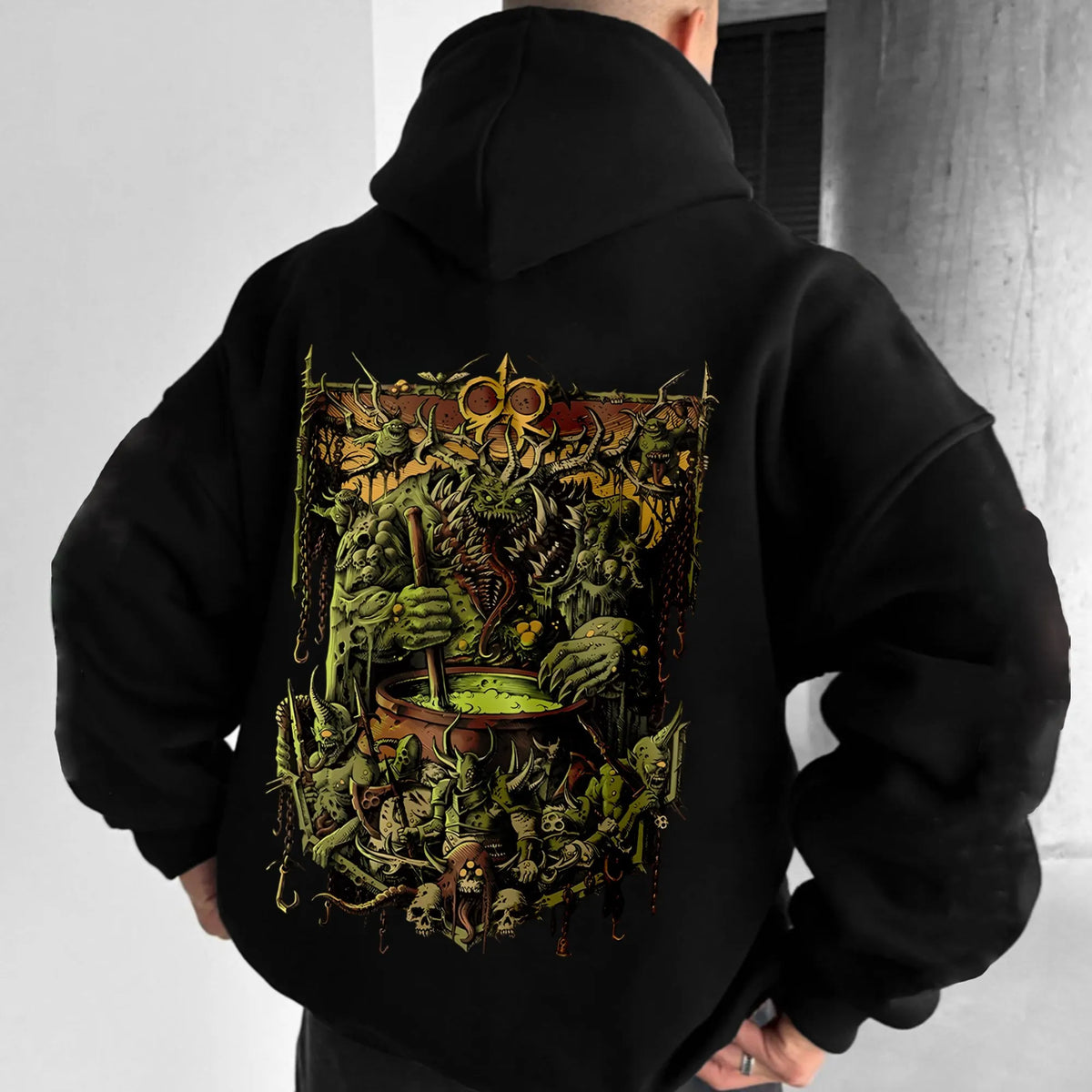 WH40K Game  Streetwear Vintage Hoodie 1
