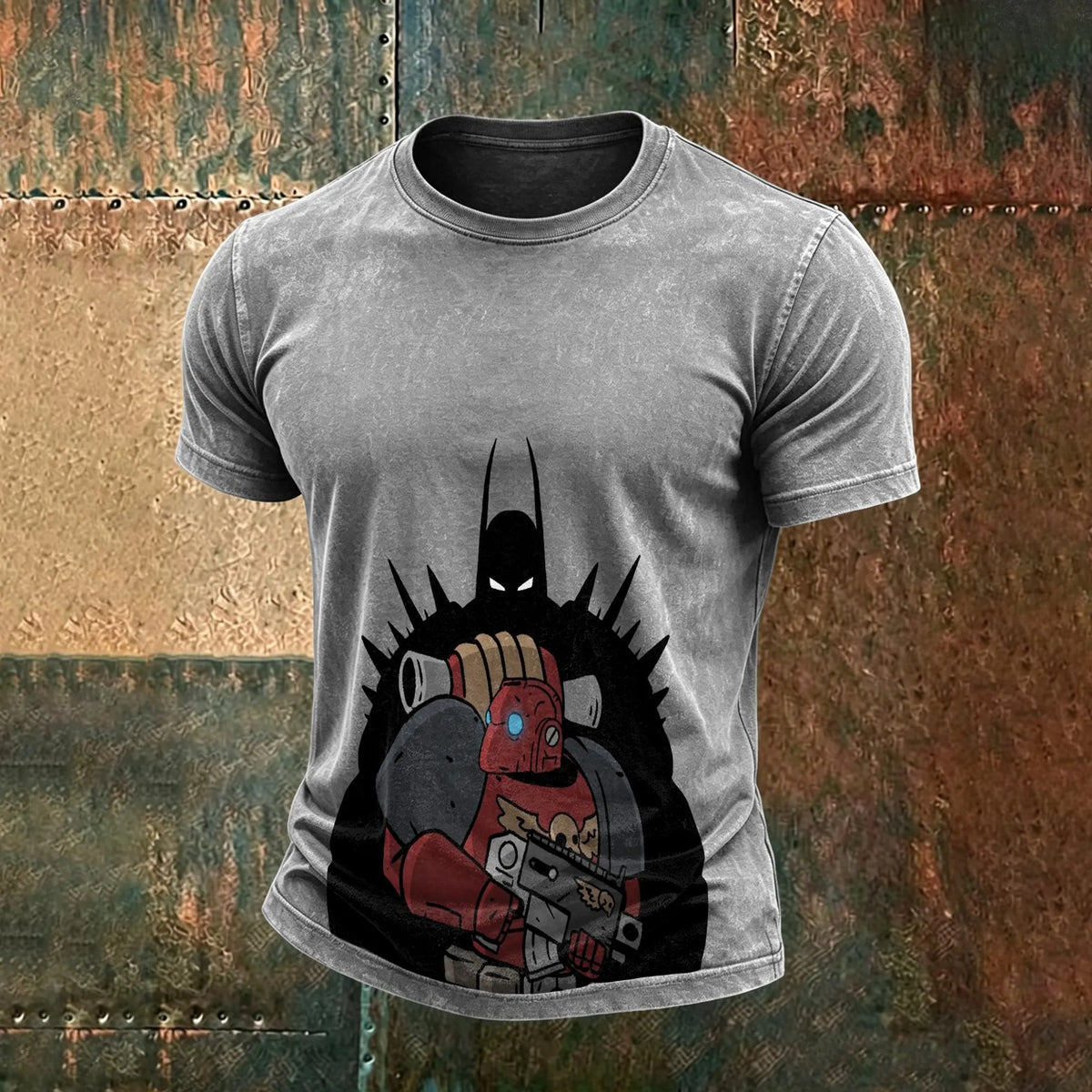 WH40K-Unisex Anime Inspired Vintage Washed T-Shirt
