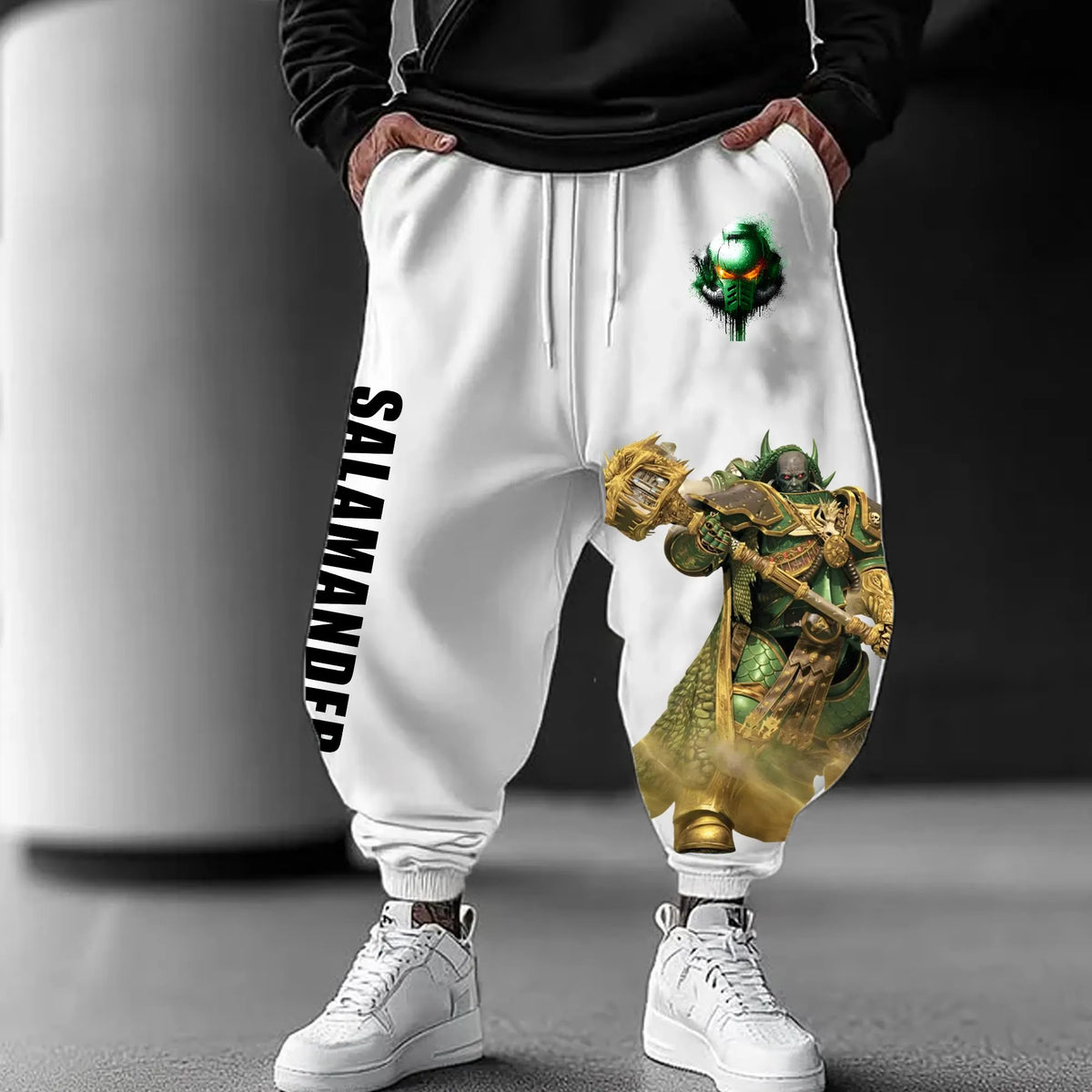 Salamanders-WH40K Game Casual Streetwear Pants