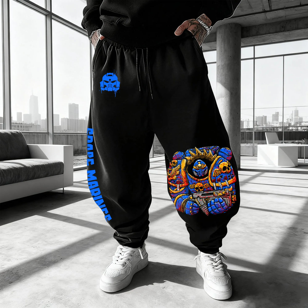 WH40K Game Casual Streetwear Pants
