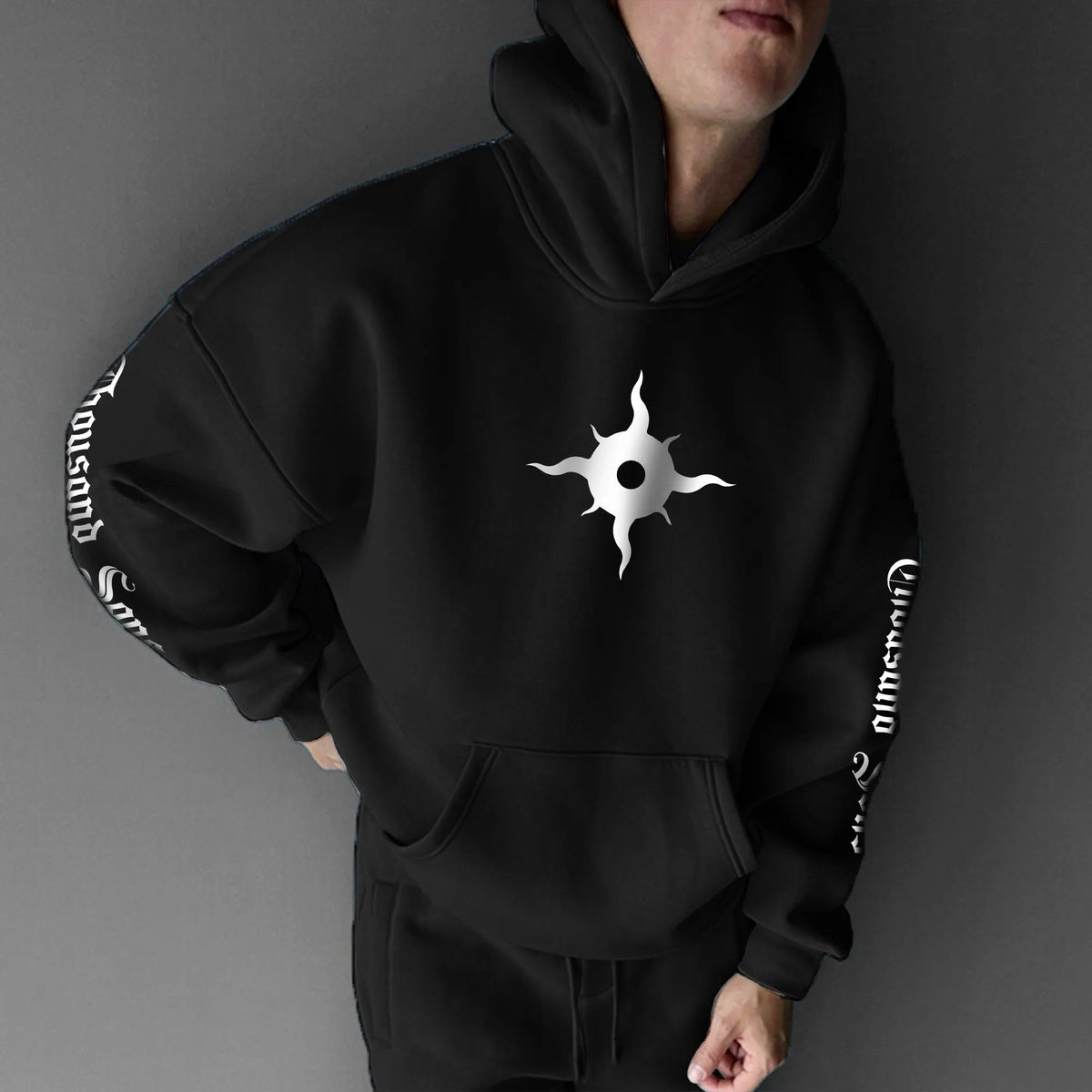 Unisex Anime Graphic Streetwear Vintage Plush Hoodie | WH40K