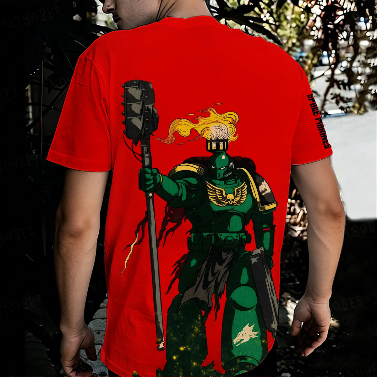 Unisex Anime Inspired Vintage T-Shirt| WH40K